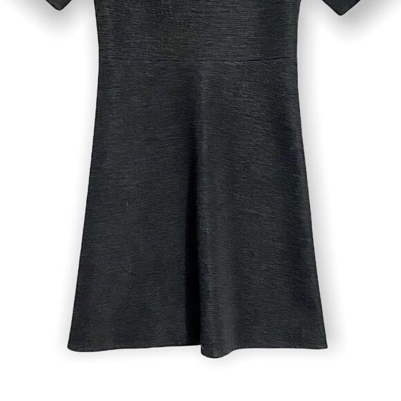 COS Textured Short Sleeve Black Dress Size XS - Picture 5 of 10
